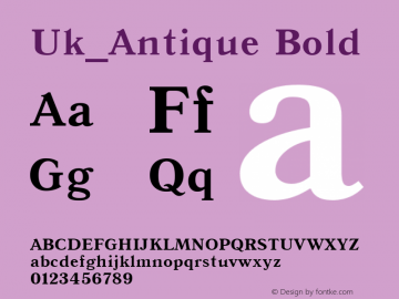 Uk_Antique Bold 10:10:1966图片样张