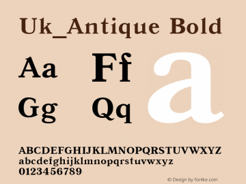 Uk_Antique Bold 10:10:1966图片样张