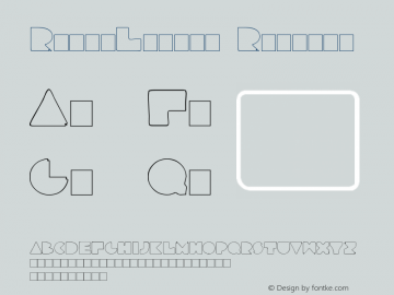 RetroLights Regular Version 1.00 March 29, 2009, initial release图片样张