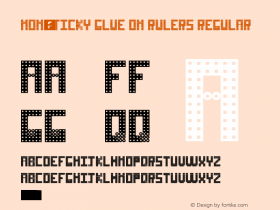 Non-sticky glue on rulers Regular Version 1.0图片样张