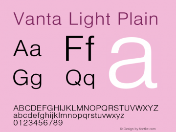 Vanta Light Plain 001.001图片样张