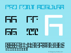 pso_font Regular 1.1图片样张