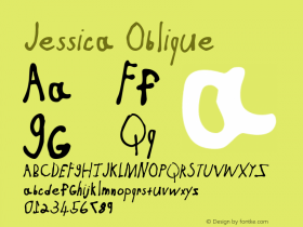 Jessica Oblique 1.000图片样张