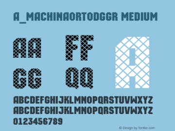 a_MachinaOrtoDgGr Medium 01.03 Font Sample