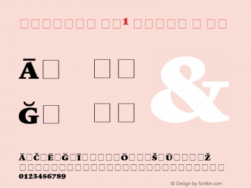 Lexicon No1 Roman F Pi 001.000图片样张