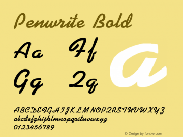 Penwrite Font Penwritebold Font Penwritebold 1 0 Sun Oct 03 16 52