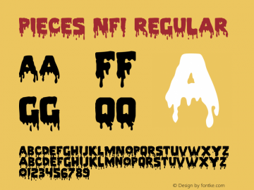 Pieces NFI Regular 1.0 >Halloween Release<图片样张