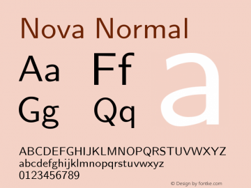 Nova Normal 1.0 Wed Aug 26 19:42:41 1992图片样张