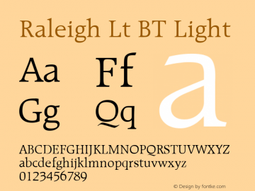 Raleigh Lt BT Light mfgpctt-v1.52 Thursday, January 28, 1993 2:28:34 pm (EST)图片样张