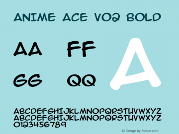Anime Ace Font For Android