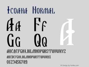 Icoana Normal 1.0 Tue Nov 16 11:14:11 1993图片样张