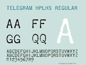 Telegram HPLHS Regular 2.000图片样张