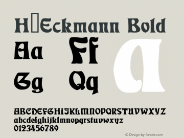 H_Eckmann Bold 1997.01.19图片样张