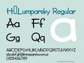 H_Lumparsky Regular 1997.01.21图片样张