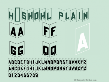 H_Shohl Plain 1997.01.22图片样张