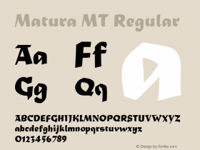 Matura MT Regular 001.001图片样张