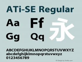 ATi-SE Regular Version 5.00图片样张