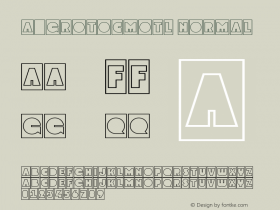 a_GrotoCmOtl Normal 01.03 Font Sample