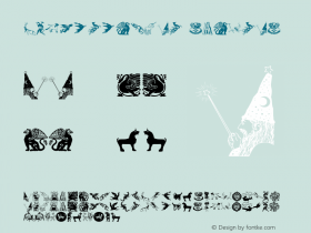 Mythological Regular 1.0 2007-07-21 Font Sample