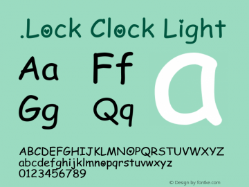 .Lock Clock Light 6.1d5e1图片样张