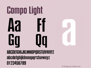 Compo Light 1.0 Mon Oct 18 17:21:16 1993图片样张