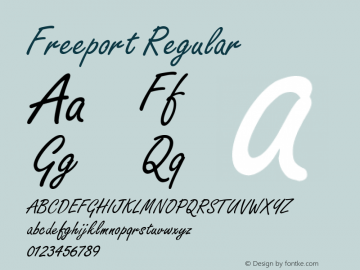 Freeport Regular 001.003图片样张