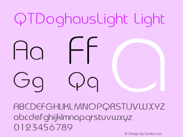 QTDoghausLight Light Version 001.000图片样张
