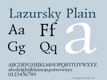 Lazursky Plain 001.001图片样张