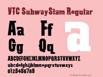 VTC SubwaySlam Regular 1999; 1.0, initial release图片样张