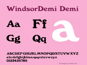 WindsorDemi Demi Version 001.001图片样张