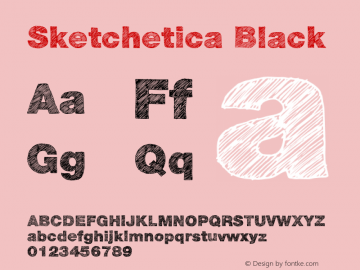 Sketchetica Black 1.000图片样张