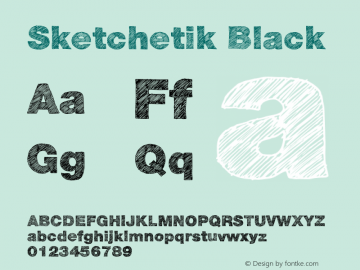 Sketchetik Black 1.000图片样张