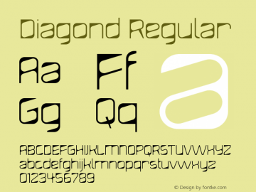 Diagond Regular Version 1.000图片样张