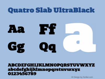 Quatro Slab UltraBlack Version 1.002 July 22, 2010图片样张