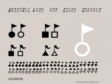 HistoMap_Burg und Stadt Regular Version 1.0; 2001; initial release Font Sample