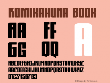 Komikahuna Book Version 1.0;图片样张