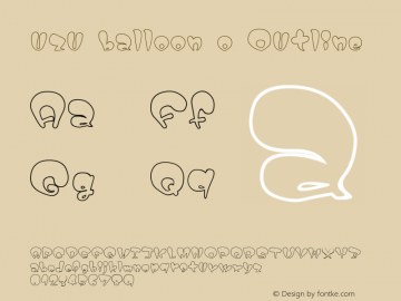 uzu balloon o Outline ver. 2.0图片样张