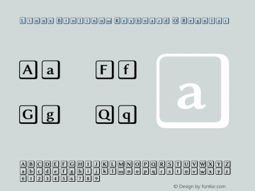 Linux Biolinum Keyboard O Regular Version 0.6.1图片样张