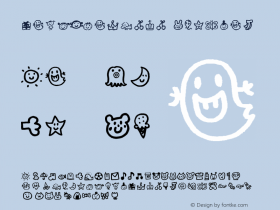 maki_handpop Regular Version 1.00 Font Sample