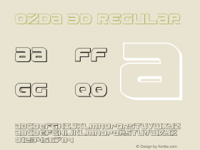 Ozda 3D Regular 001.000图片样张