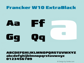 Francker W10 ExtraBlack Version 1.00图片样张