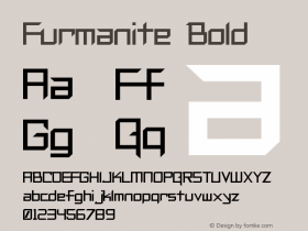 Furmanite Bold Version 1.20 April 19, 2013图片样张