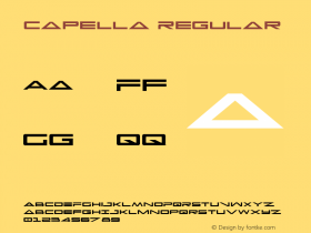 Capella Regular 001.000图片样张