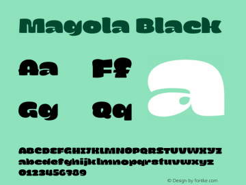 Magola Black Version 1.7图片样张