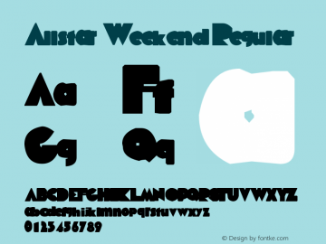 Allstar Weekend Regular Version 1.00 August 25, 2011, initial release图片样张