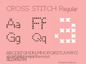 CROSS STITCH Regular Version 1.001图片样张