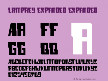 Lamprey Expanded Expanded 001.000图片样张