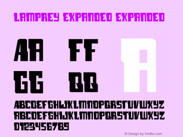 Lamprey Expanded Expanded 001.000图片样张