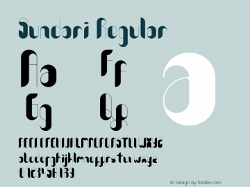 Sundari Regular 001.002 Font Sample