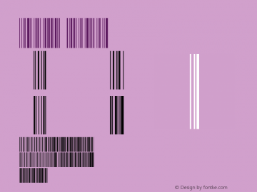 Code128 Regular 4.0图片样张